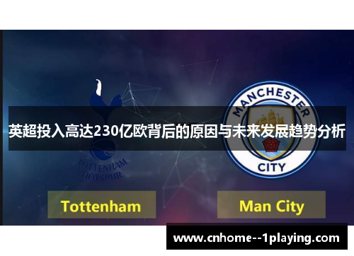 英超投入高达230亿欧背后的原因与未来发展趋势分析 英超投入高达230亿欧背后的原因与未来发展趋势分析